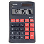 MAUL Calculatrice de poche M 8, 8 chiffres, noir