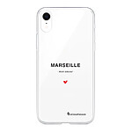 LaCoqueFrançaise Coque iPhone Xr 360 intégrale transparente Motif Marseille mon amour Tendance