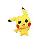 Pokémon - Figurine POP! Pikachu Waving (Flocked) 9 cm