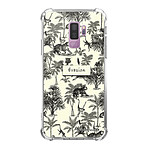 LaCoqueFrançaise Coque Samsung Galaxy S9 Plus Silicone antichocs Solides coins renforcés  transparente Motif Botanic Evasion