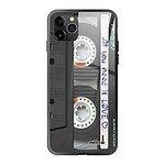 Evetane Coque en verre trempé iPhone 11 Pro Max Cassette