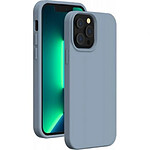 BigBen Connected Coque pour iPhone 13 Pro Rigide en Silicone Soft Touch Bleu