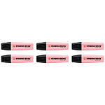 STABILO Surligneur BOSS ORIGINAL Pastel pétale de rose x 6