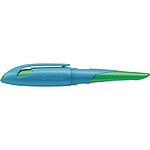 STABILO Stylo plume - EASYbirdy - Stylo ergonomique rechargeable - Bleu/vert - Droitier