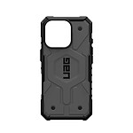 UAG Coque pour iPhone 16 Pro MagSafe Renforcée Antimicrobienne Série Pathfinder Gris foncé