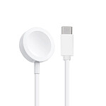 Avizar Chargeur pour Apple Watch Series Ultra 8 7 6 5 4 3 2 Charge Sans Fil 30cm Blanc