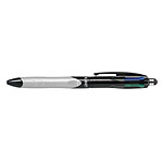 BIC Stylo 2 en 1 Bille + Stylet 4 COLOURS GRIP STYLUS Corps Gris Pointe Moyenne