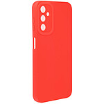 Avizar Coque pour Samsung Galaxy A15 Silicone Mat Protection Caméra Rouge