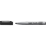 BIC Marqueur Permanent MARKING POCKET 1445 pointe Ogive Moyenne Noir x 12