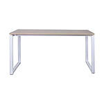 Bureau Blanc  MT1 Elégance L140xP67 Hêtre et Blanc