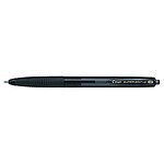 PILOT Stylo Bille Rétractable SUPER GRIP G Pointe Moyenne Noir x 12