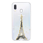 LaCoqueFrançaise Coque Samsung Galaxy A40 360 intégrale transparente Motif Illumination de paris Tendance