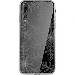 BigBen Connected Coque pour Huawei P20 Pro Rigide Flocons de Neige Transparent