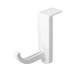 Avizar Support de Casque pour Écran d'Ordinateur et Bureau Adhésif Solide 3M  Blanc