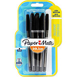 PAPER MATE Stylo à bille InkJoy 100, blister de 8, noir