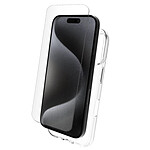 Myway Pack de Protection 2 en 1 pour iPhone 16 Souple Transparent