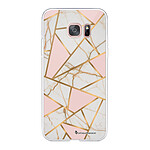 LaCoqueFrançaise Coque Samsung Galaxy S7 Edge 360 intégrale transparente Motif Marbre Rose Tendance