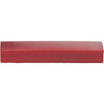 MAUL Boite de 10 Aimants MAULsolid 54x19 mm Puiss. 1 kg Rouge