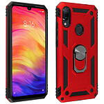 Avizar Coque Redmi Note 7 Bi matière Rigide et Souple Bague Support Vidéo