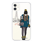 LaCoqueFrançaise Coque iPhone 11 360 intégrale transparente Motif Working girl Tendance