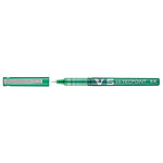 PILOT Stylo roller Hi-Tecpoint V5 Encre liquide Pointe Fine Vert x 12