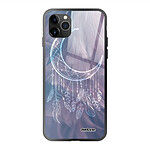 Evetane Coque en verre trempé iPhone 11 Pro Max Lune Attrape Rêve