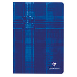 CLAIREFONTAINE Cahier piqué 21x29,7 96p séyès 90g velin velouté Coloris Aléatoire x 10