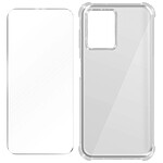 Avizar Pack Protection pour Xiaomi Poco X5 et Xiaomi Redmi Note 12 5G Coque Renforcée + Verre Trempé  Transparent