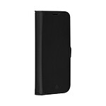 DBRAMANTE1928 Etui Folio pour iPhone 14 Pro en Cuir Vegan Stockholm Certifié GRS Noir