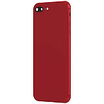 Clappio Châssis iPhone 8 Plus avec Vitre arrière de remplacement Rouge