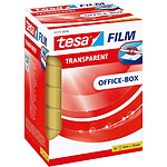 TESA Pack 6 Rubans Adhésif tesaFILM Transparent 25 mm x 66 m