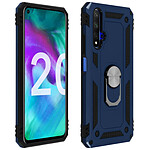 Avizar Coque Honor 20 / Huawei Nova 5T Antichoc bi-matières Bague Support Vidéo Bleu