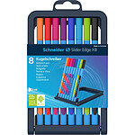 SCHNEIDER Stylo à bille Slider Edge XB colours Box 8 pièces