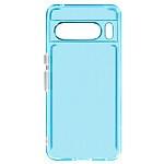 Avizar Coque pour Google Pixel 8 Pro Silicone Souple  Bleu translucide