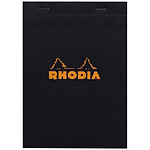 RHODIA Bloc BLACK N°16 14,8x21cm 80F agrafées 80g Q.5x5