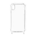 Avizar Coque Apple iPhone X et XS Anneau personnalisable avec bijou/Chaîne Transparent