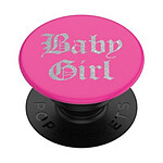 PopSockets Pop Grip pour Smartphones Standard Design Baby Girl Noir