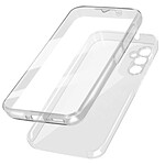 Avizar Coque Intégrale pour Samsung Galaxy A54 5G Arrière Rigide et Avant Souple Transparent