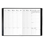 QUO VADIS Agenda Consul Couverture Plastique Grainée noir 21 x 29 cm