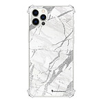 LaCoqueFrançaise Coque iPhone 12/12 Pro anti-choc souple angles renforcés transparente Motif Marbre gris