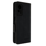 Avizar Étui pour Ulefone Note 14 Portefeuille Motif Ligne Fonction Support vidéo  Noir