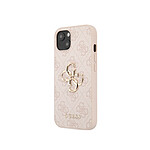 Guess Coque pour Apple iPhone 14 Plus PU 4G Big Rose