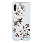 LaCoqueFrançaise Coque Samsung Galaxy A70 360 intégrale transparente Motif Fleurs Sauvages Tendance