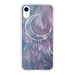 Evetane Coque iPhone Xr 360 intégrale transparente Motif Lune Attrape Rêve Tendance