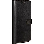 BigBen Connected Étui pour iPhone 13 Pro Folio Wallet Fermeture avec Languette Aimantée Noir