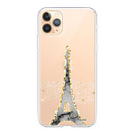 LaCoqueFrançaise Coque iPhone 11 Pro silicone transparente Motif Illumination de paris ultra resistant