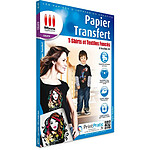 Micro Application - Pack papier transfert T-shirt Micro Application pour textile foncés