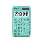 CASIO Calculatrice de poche 10 chiffres Verte SL-310UC-GN-S-EC