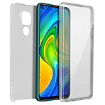 Avizar Coque Xiaomi Redmi Note 9 Protection Arrière Rigide + Avant Souple