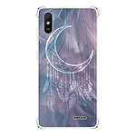 Evetane Coque Xiaomi Redmi 9A anti-choc souple angles renforcés transparente Motif Lune Attrape Rêve